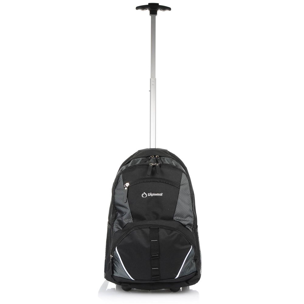 Σακίδιο Πλάτης-Τρόλεϋ Diplomat The Backpack Collection TBF121 Μαύρο