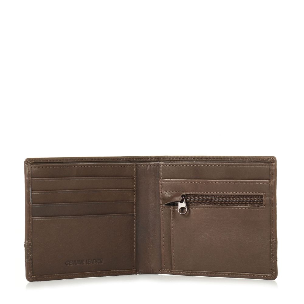 Δερμάτινο Πορτοφόλι Μικρό Diplomat Men Collection RFID ΜΝ437 Καφέ