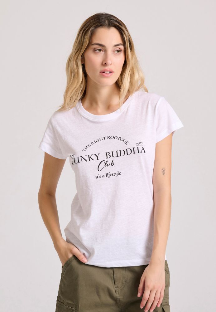 Γυναικείο t-shirt με Funky Buddha τύπωμα