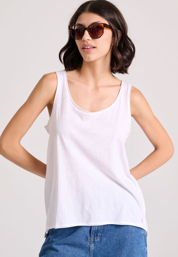 Γυναικείο μονόχρωμο tank top - The essentials