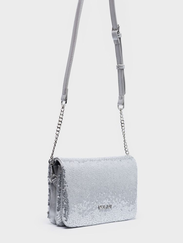 NOLAH ΓΥΝΑΙΚΕΙΑ ΤΣΑΝΤΑ ΩΜΟΥ BRIGGITE SILVER