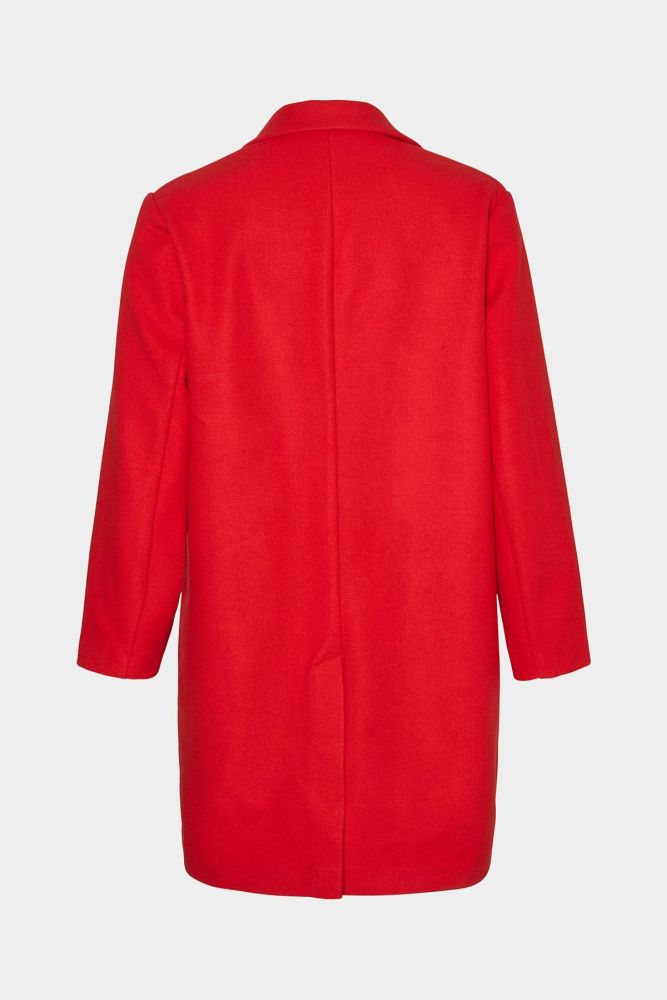Μακρύ παλτό μονόκουμπο VERO MODA