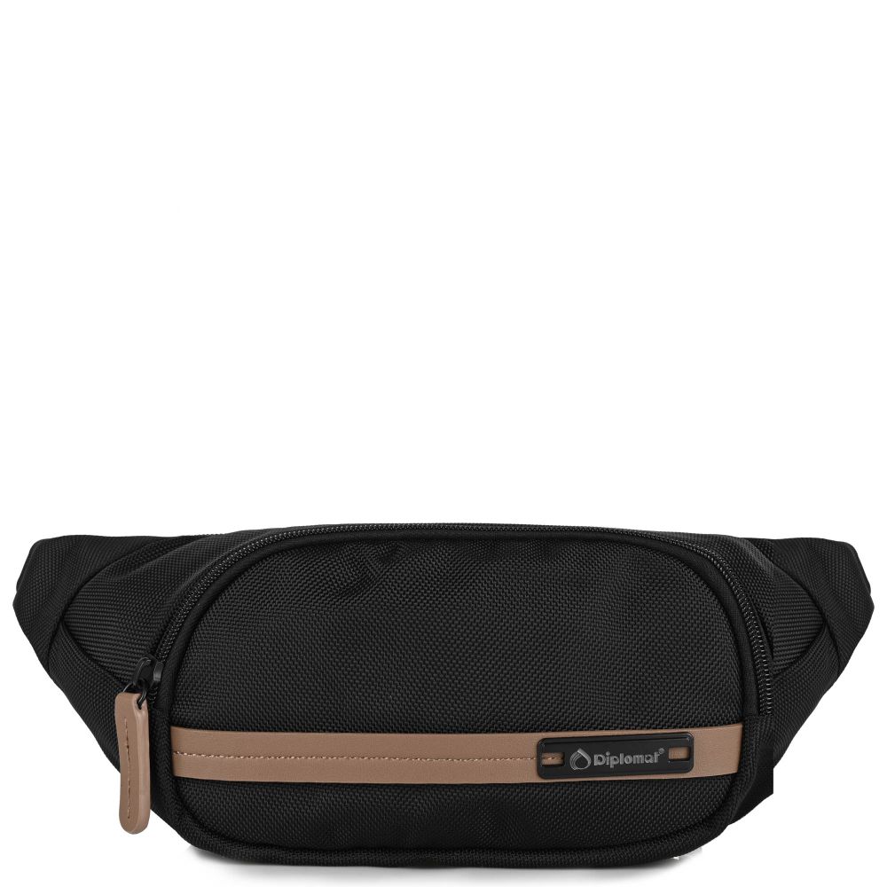 Τσαντάκι Μέσης Diplomat Casual Bags Collection Eco LC 971 Μαύρο
