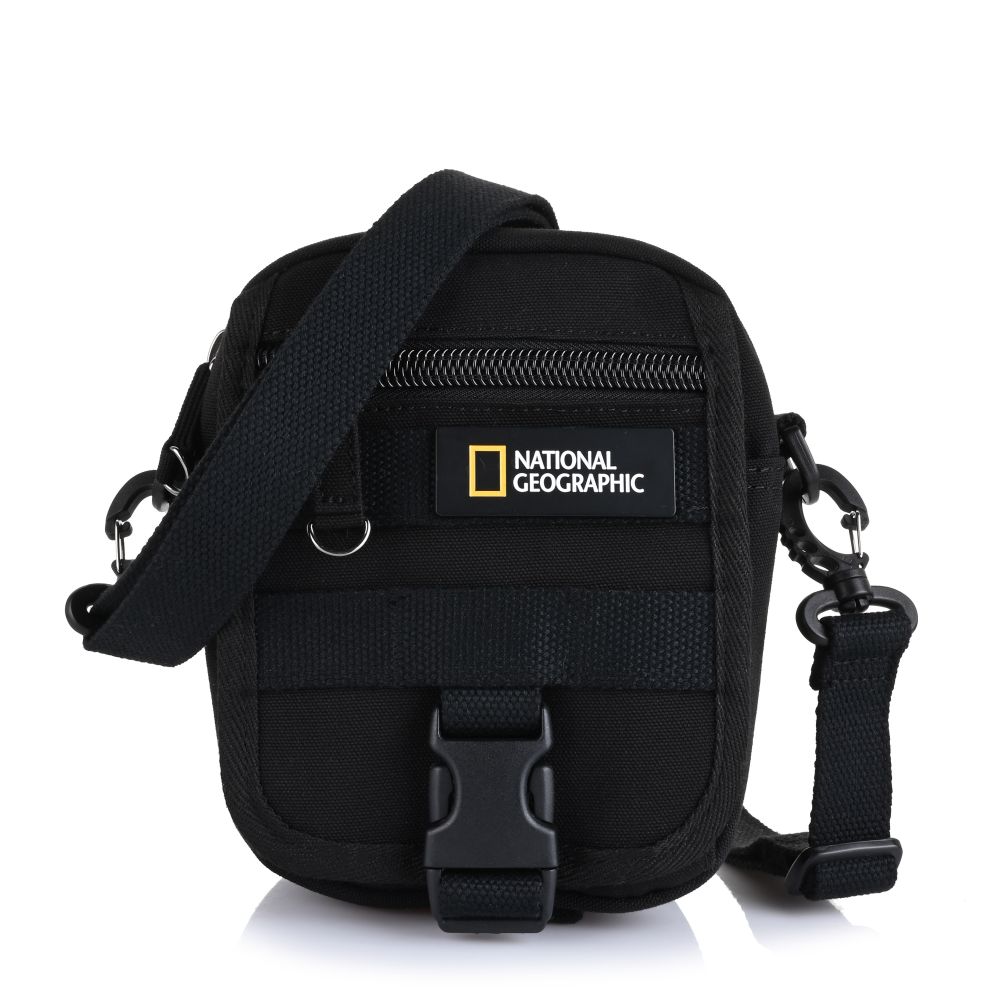 Τσαντάκι Χιαστί National Geographic N14216.06 Black