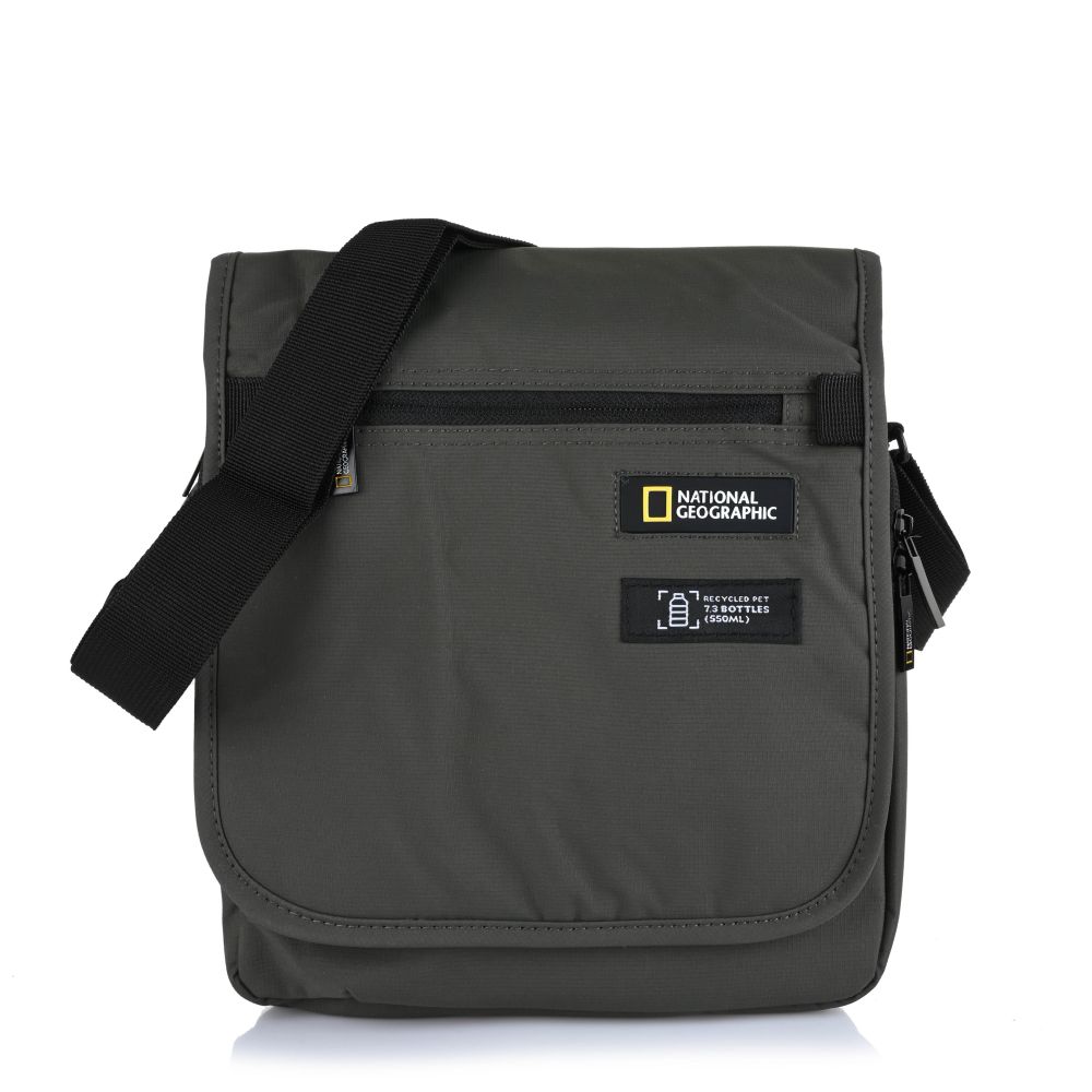 Τσαντάκι Χιαστί National Geographic N18385.22 Grey
