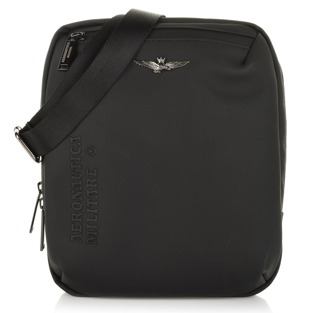 Τσαντάκι Χιαστί Aeronautica Militare Helix AM-482 Nero