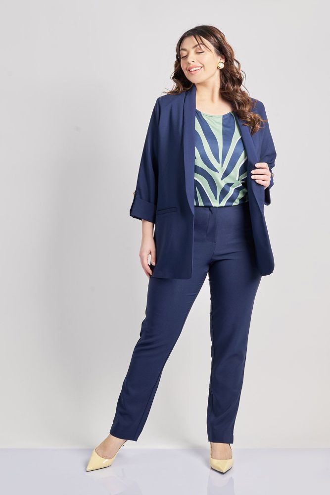 Παντελόνι κρεπ slim fit