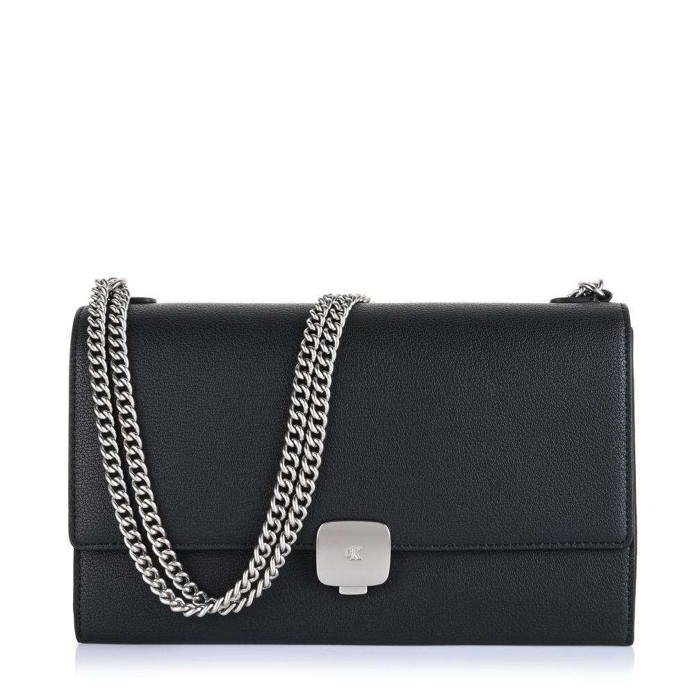 Τσάντα Ώμου-Χιαστί Calvin Klein Forged Chain Flap Bag27 K60K612709 BEH