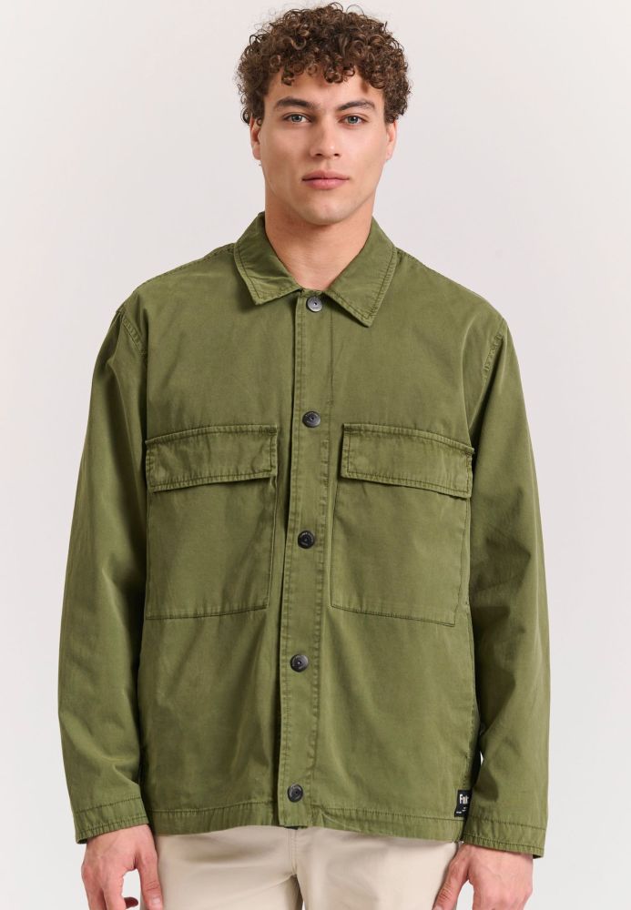 Ανδρικό garment dyed lightweight μπουφάν