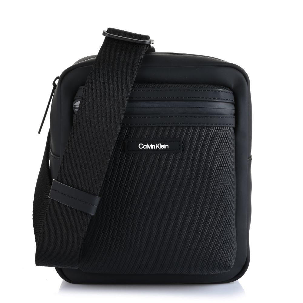 Τσαντάκι Χιαστί Calvin Klein Essential Conv Reportet S Rub K50K512808 BEH