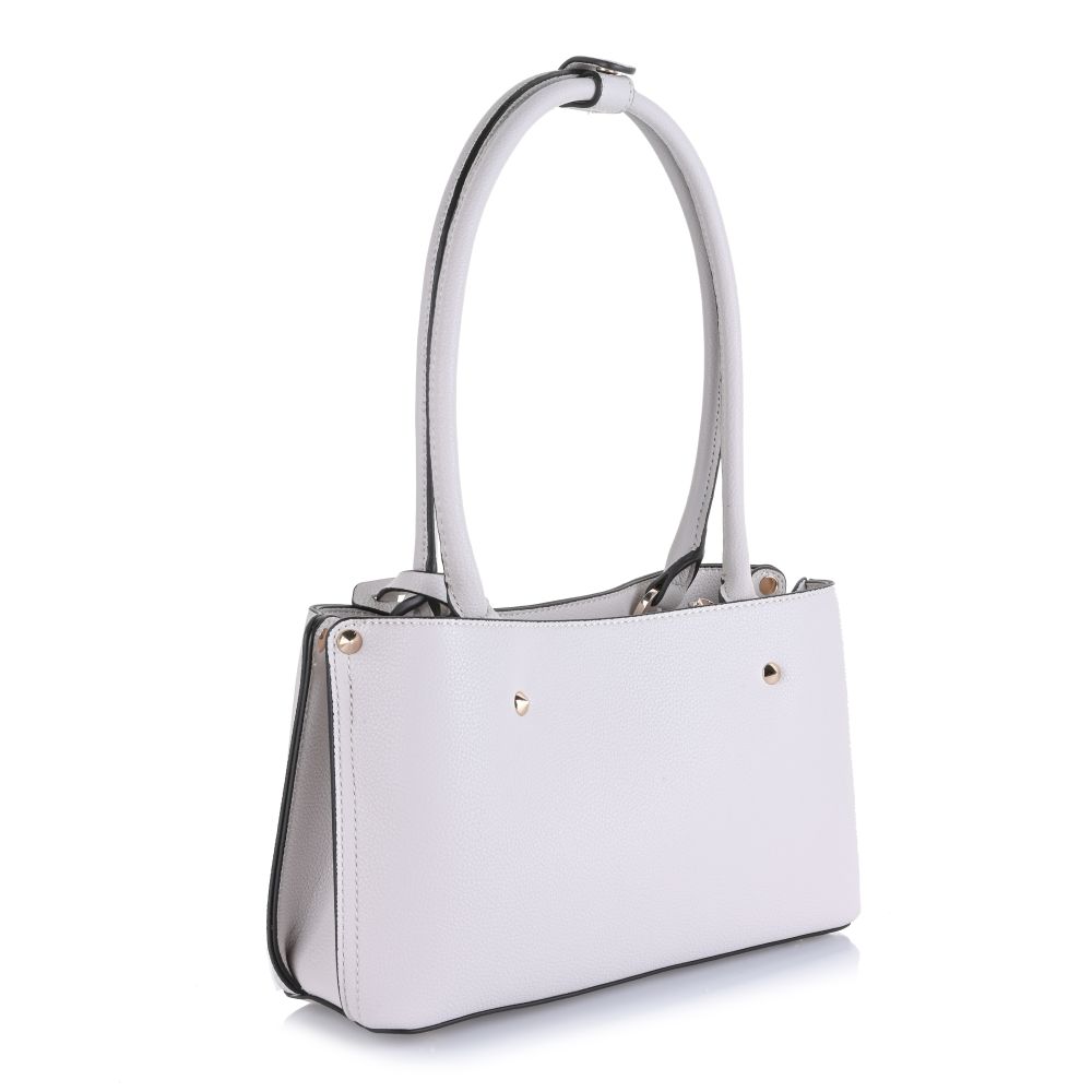 Τσάντα Ώμου Guess Meridian BG877809 Ivory