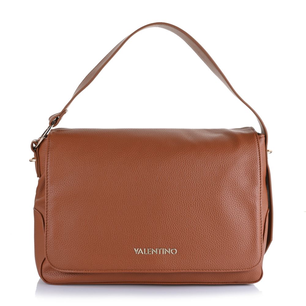 Τσάντα Ώμου-Χιαστί Valentino VBS8NH37 Peonies Re 089 Cuoio
