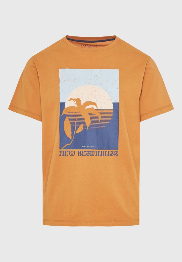 T-shirt με photographic τύπωμα στο στήθος