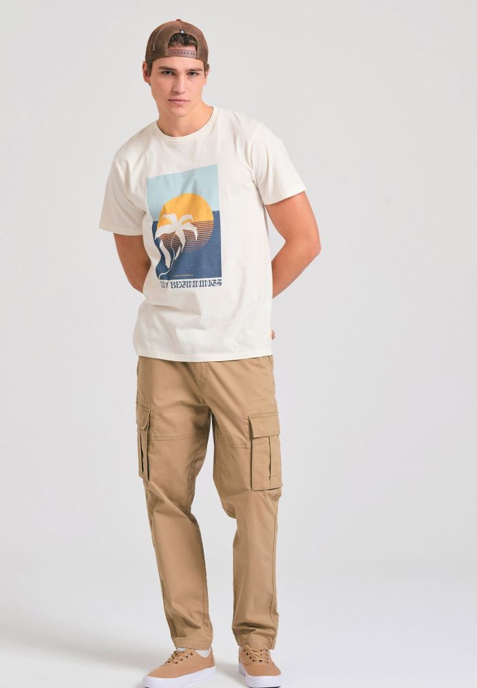 T-shirt με photographic τύπωμα στο στήθος