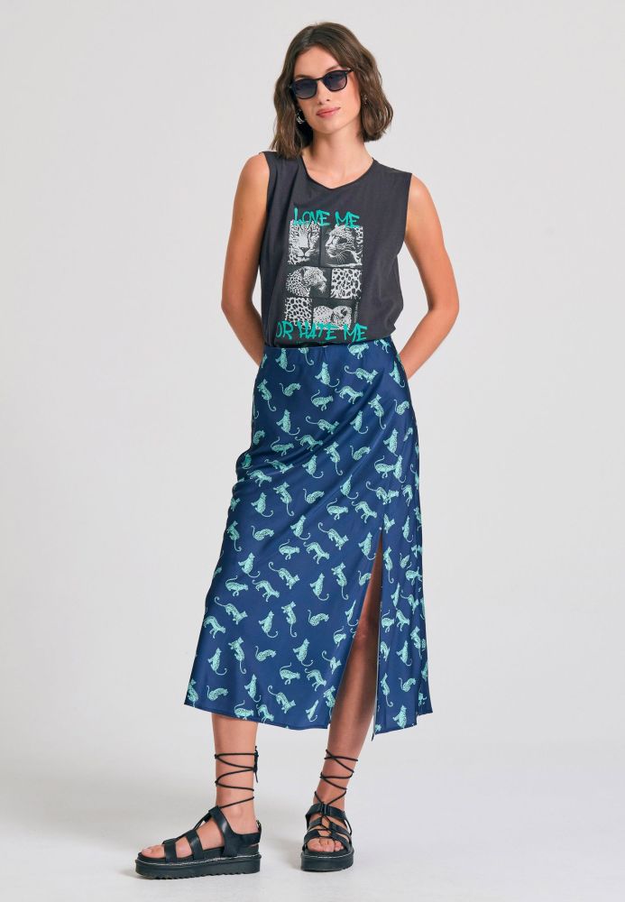 Γυναικείο tank top με photographic τύπωμα