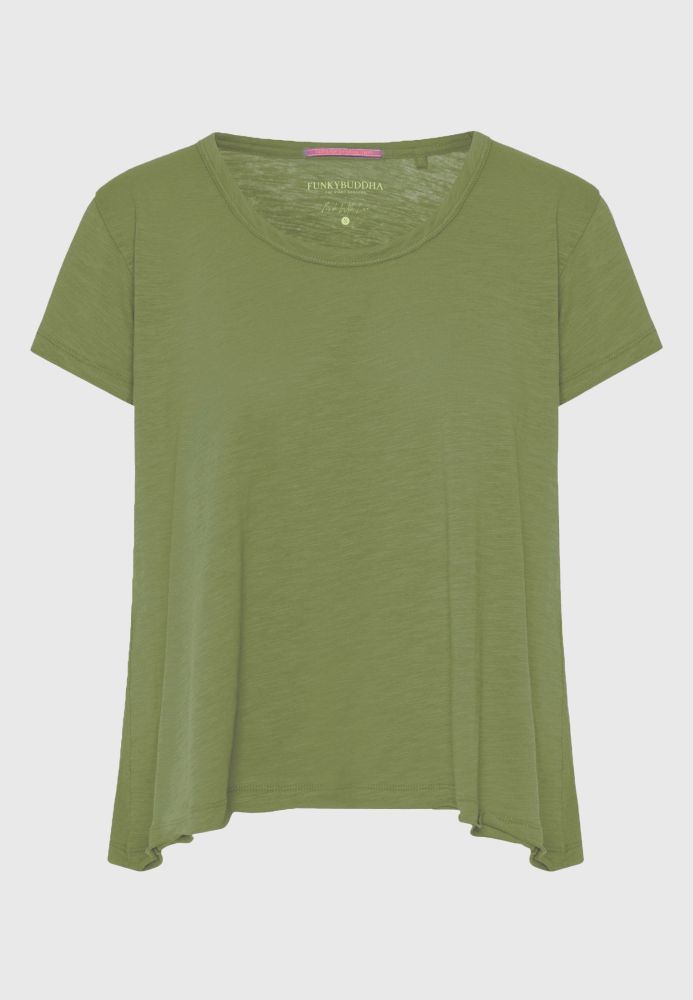 Γυναικείο t-shirt με στρογγυλή λαιμόκοψη - The essentials