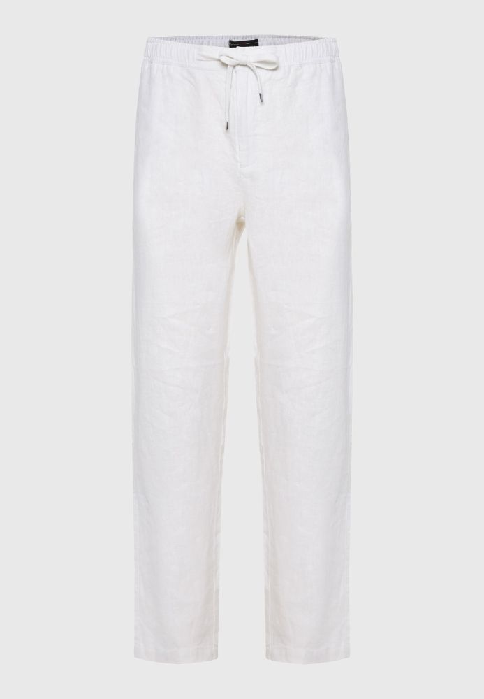 Ανδρικό comfort fit λινό chino παντελόνι