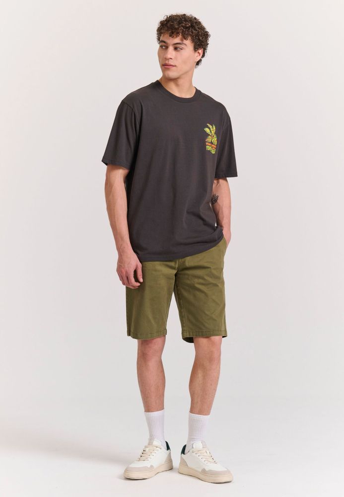 Relaxed fit t-shirt με summer vibe τύπωμα