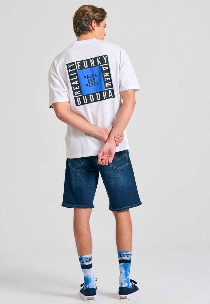 Oversized t-shirt με text artwork τύπωμα στην πλάτη
