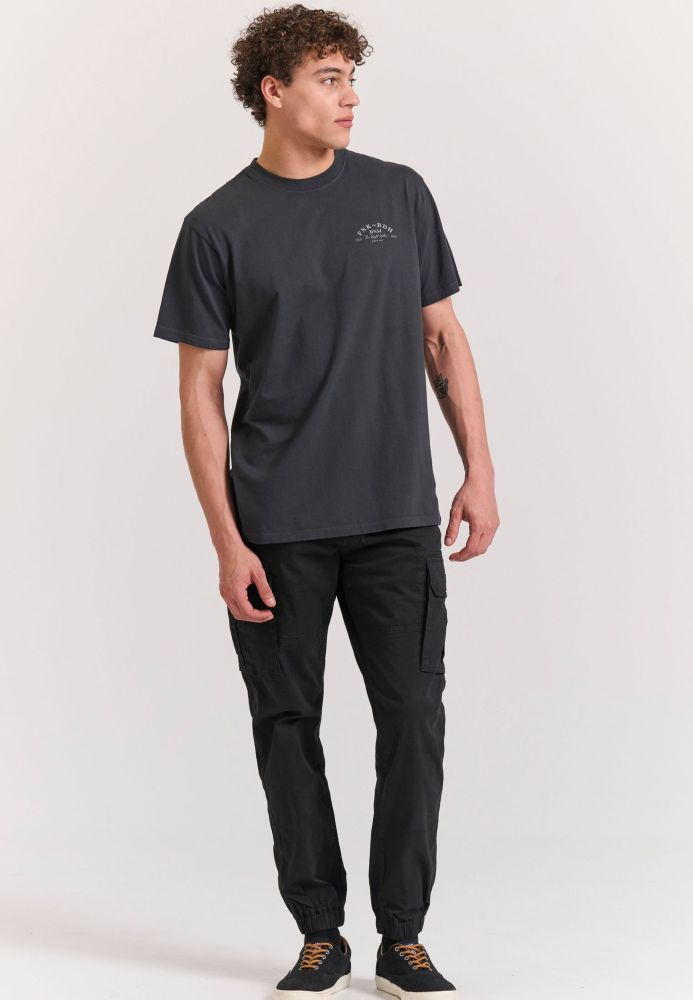 T-shirt με text artwork τύπωμα στην πλάτη