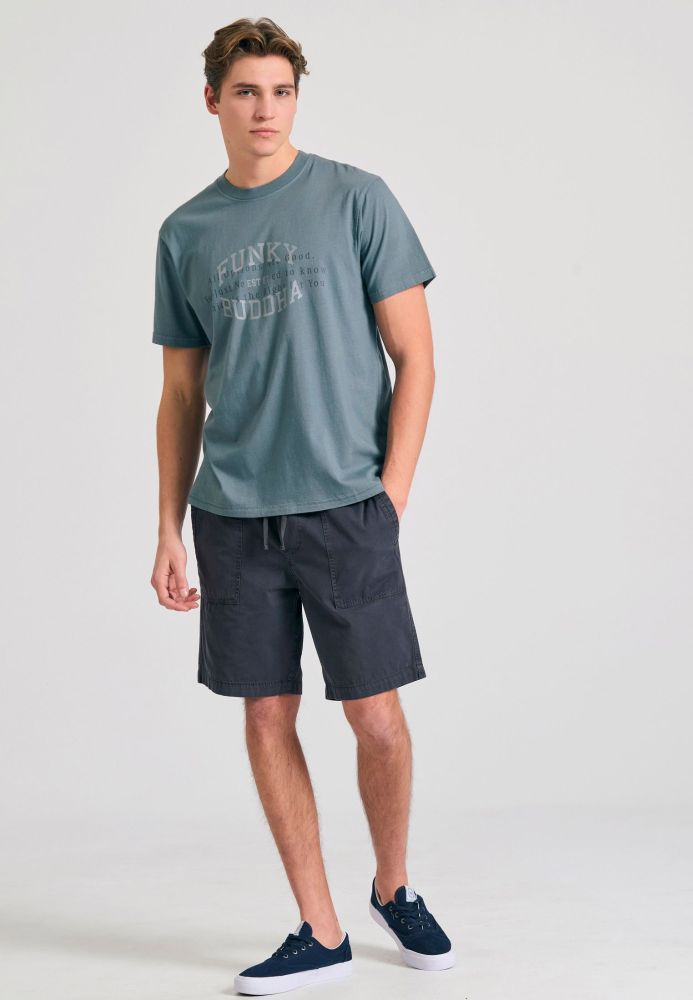 T-shirt με graphic τύπωμα