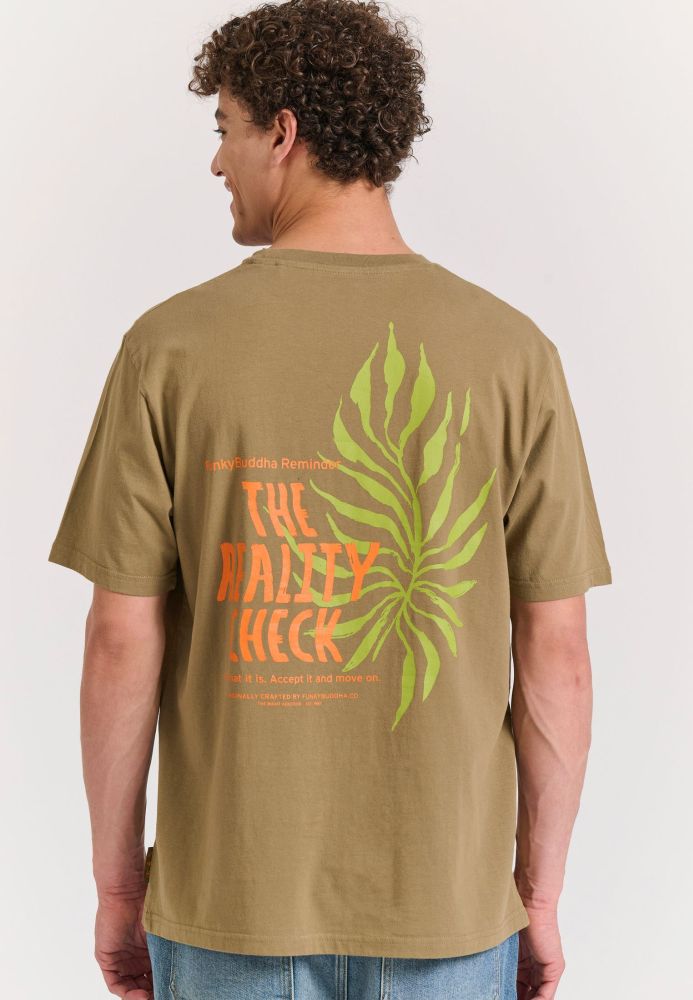 Relaxed fit t-shirt με graphic print στην πλάτη