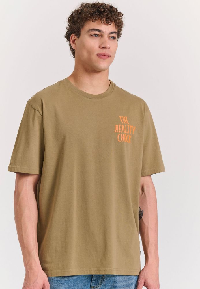 Relaxed fit t-shirt με graphic print στην πλάτη