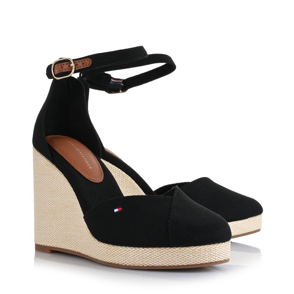 Εσπαντρίγιες Tommy Hilfiger Flag High Wedge Closed Toe FW0FW08494 BDS