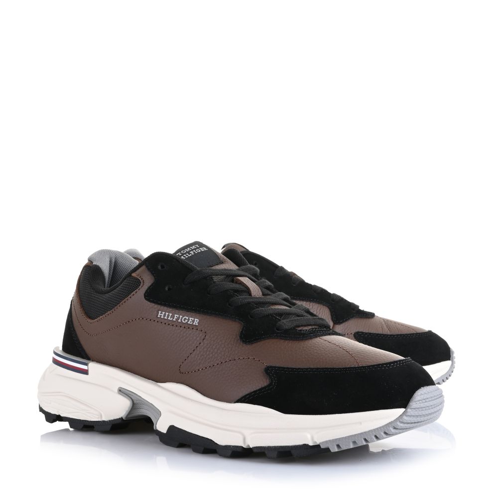 Δερμάτινα Sneakers Tommy Hilfiger M Runner Mix Premium FM0FM05331 GV0