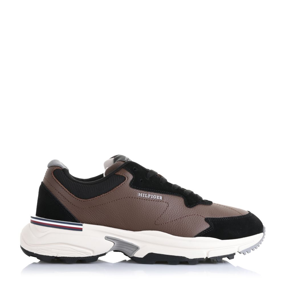 Δερμάτινα Sneakers Tommy Hilfiger M Runner Mix Premium FM0FM05331 GV0