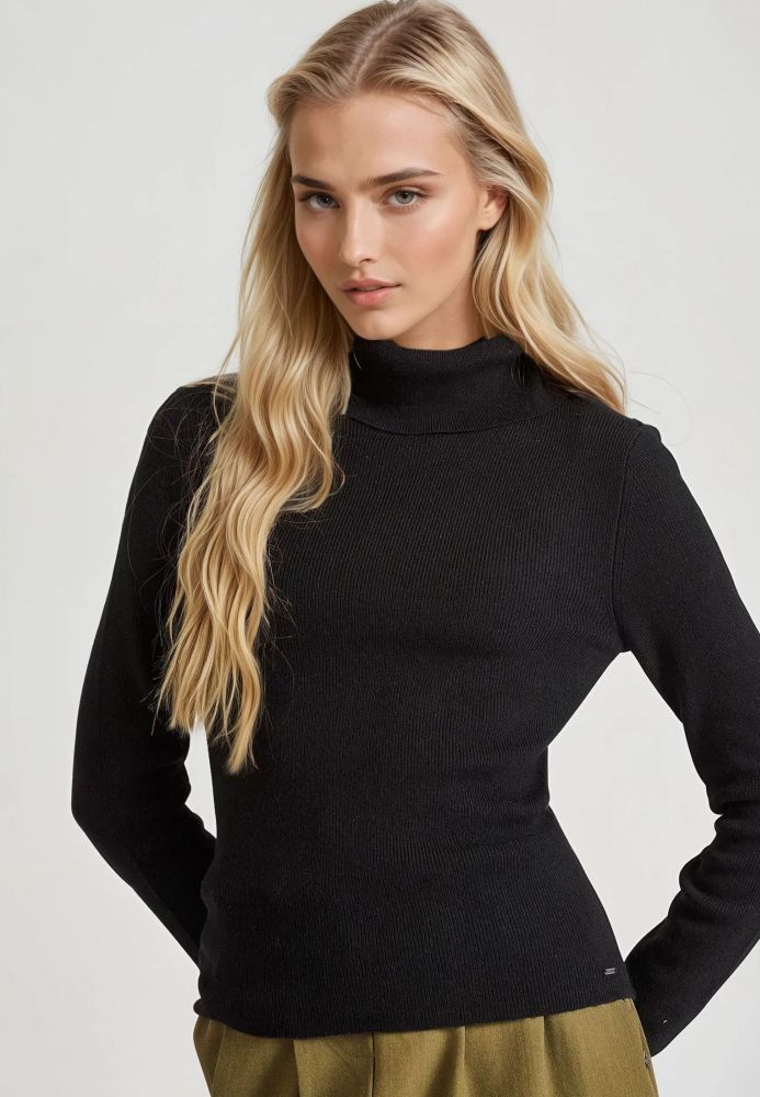 Cashmere blend πλεκτό ζιβάγκο