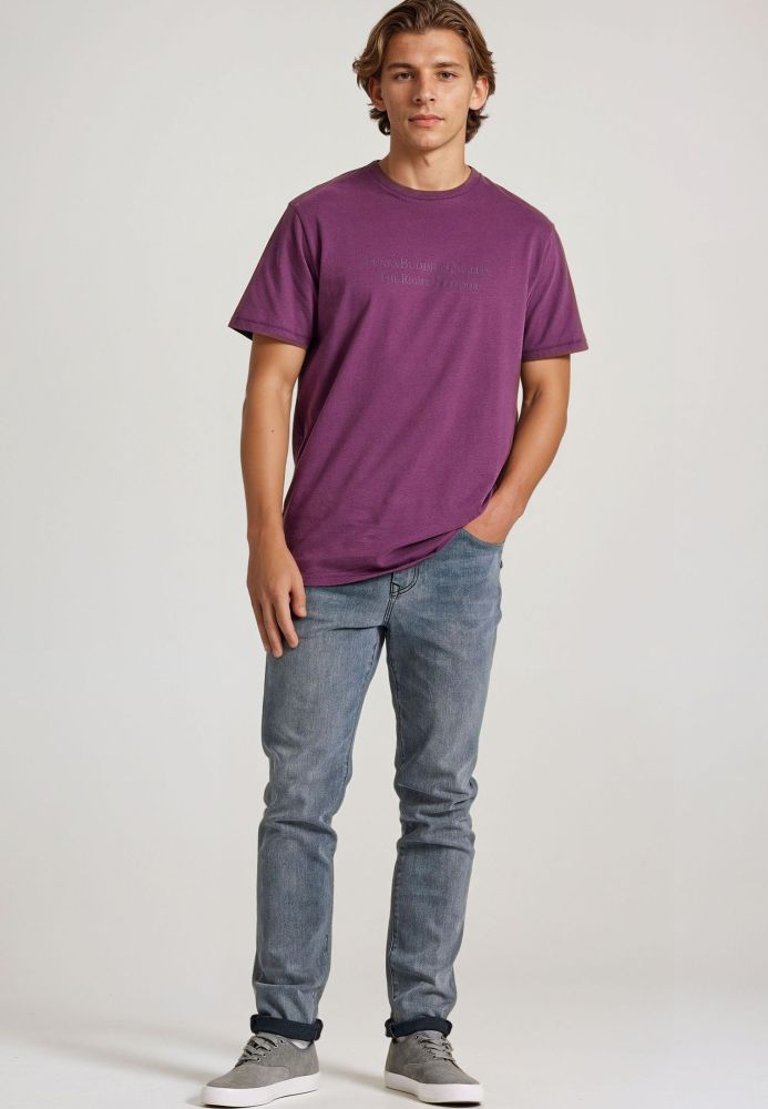 T-shirt με branded τύπωμα στο στήθος