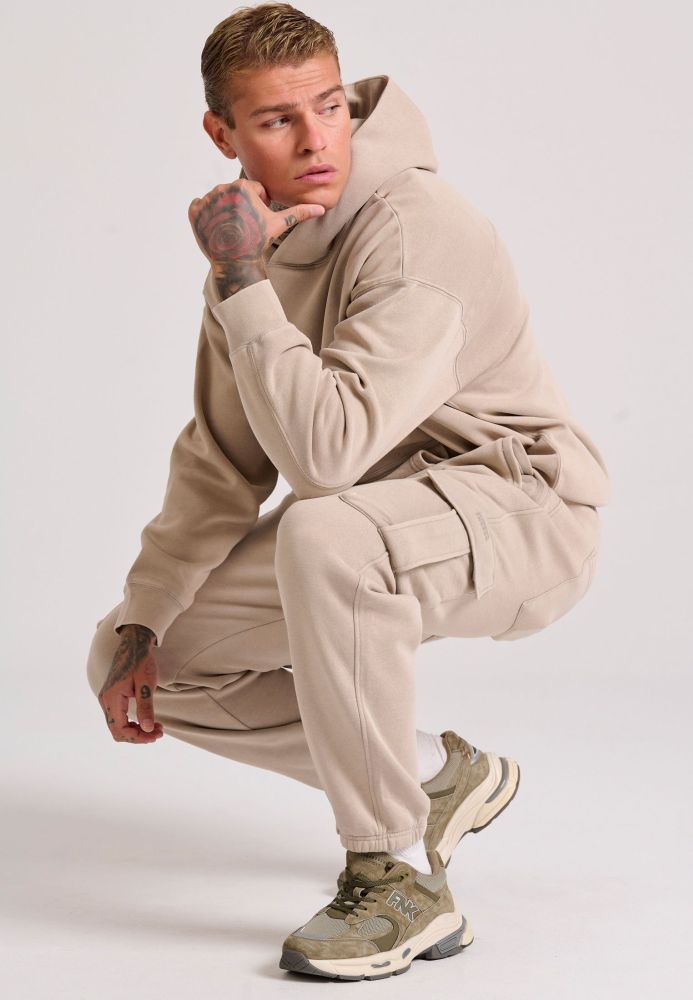 Oversized fit cargo jogger παντελόνι φόρμας