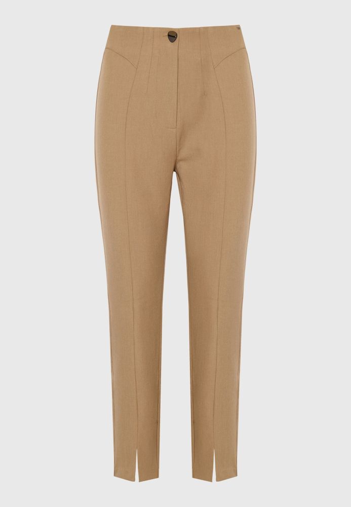 Γυναικείο cropped casual παντελόνι