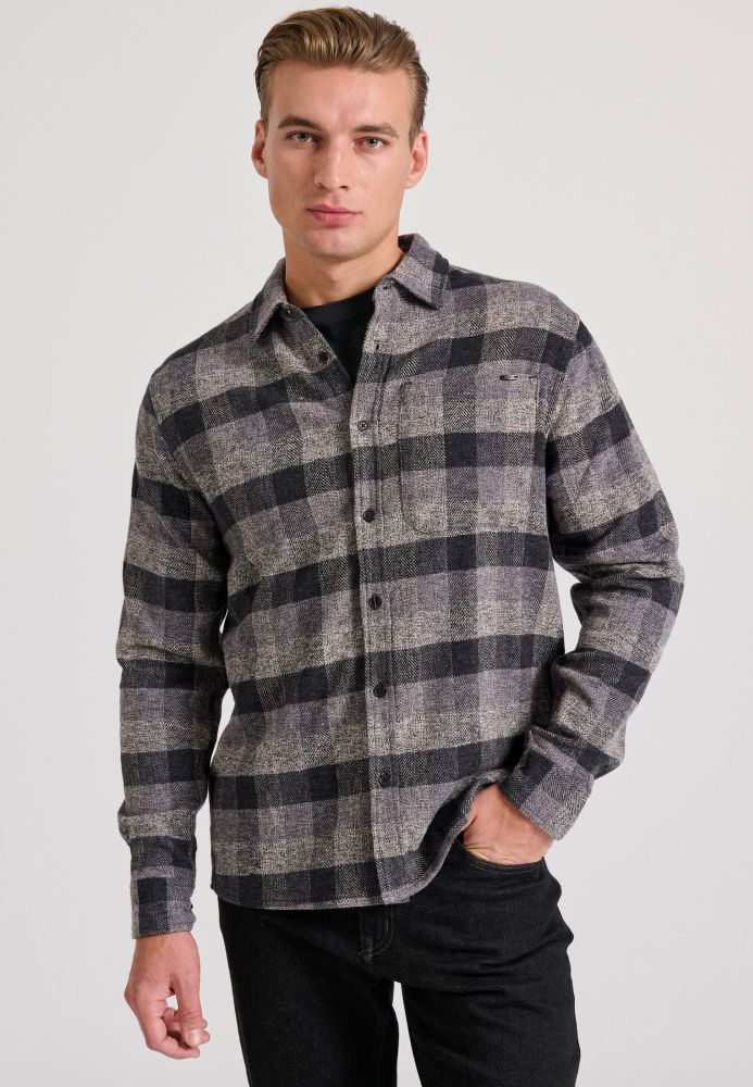 Overshirt flannel καρό πουκάμισο