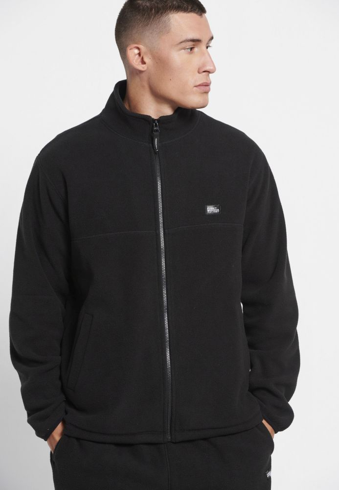 Ζακέτα fleece με ψηλό λαιμό