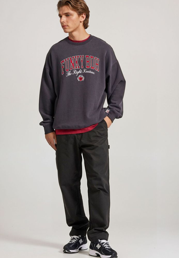 Loose fit casual παντελόνι με τσέπες carpenter