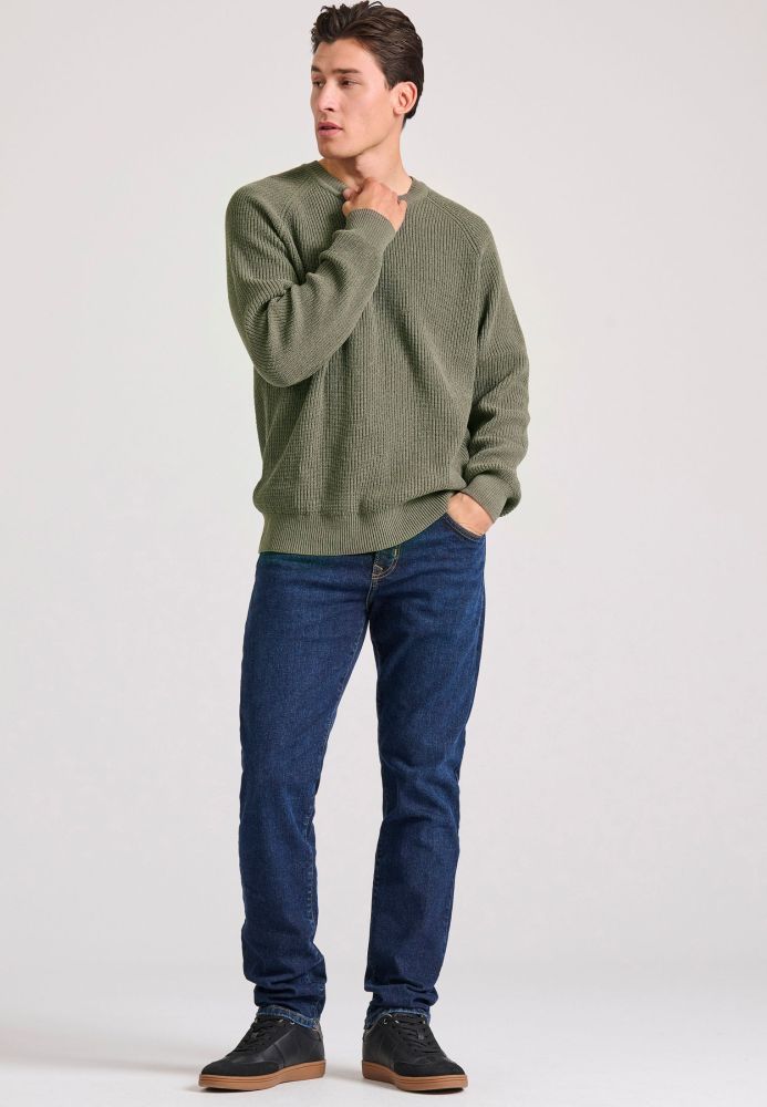 Ανδρική relaxed fit chenille μπλούζα