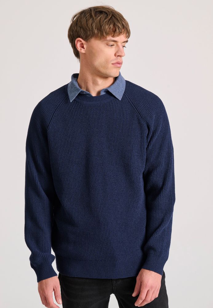 Ανδρική relaxed fit chenille μπλούζα