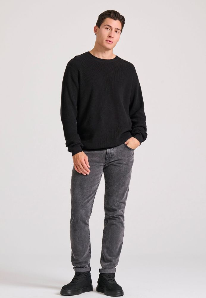Ανδρικό relaxed fit πουλόβερ με βισκόζη
