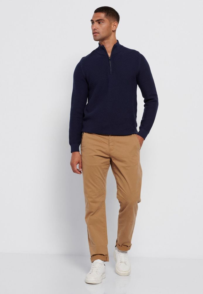 Comfort fit chino παντελόνι