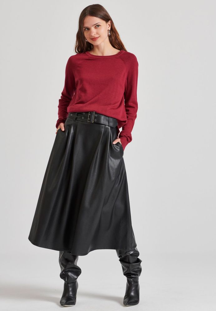 Πουλόβερ με στρογγυλή λαιμόκοψη - The essentials