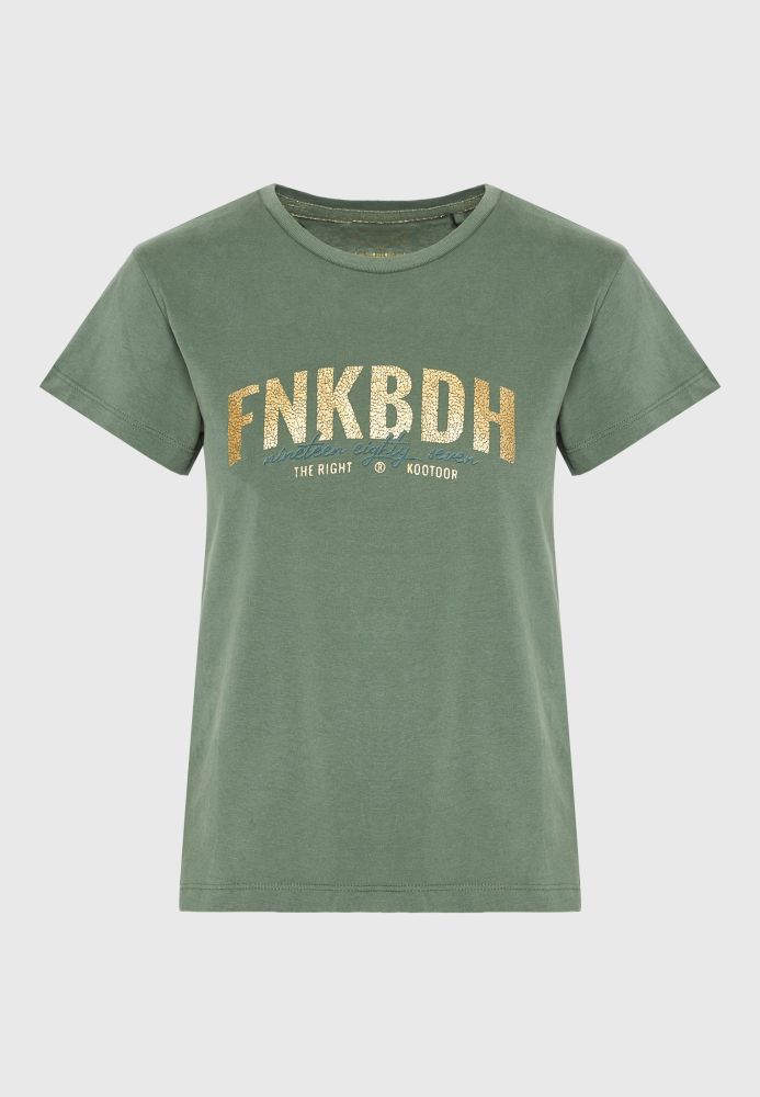T-shirt με branded τύπωμα στο στήθος