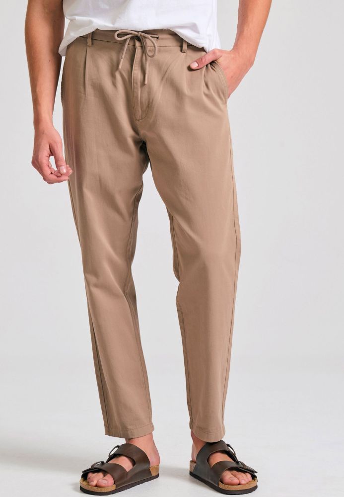 Comfort fit garment dyed chino παντελόνι