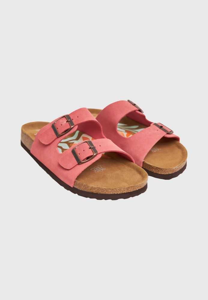 Γυναικεία suede σανδάλια