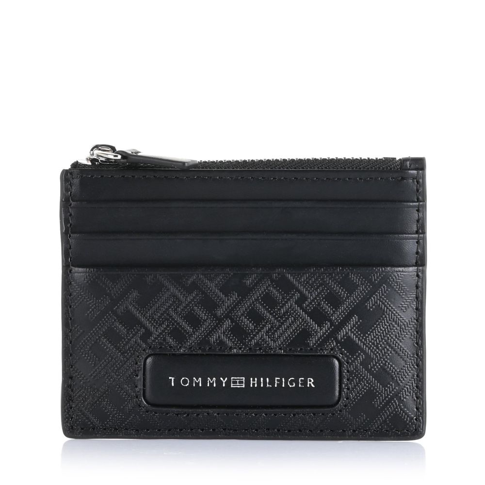 Δερμάτινη Καρτοθήκη Tommy Hilfiger Monogram AM0AM13029 BDS