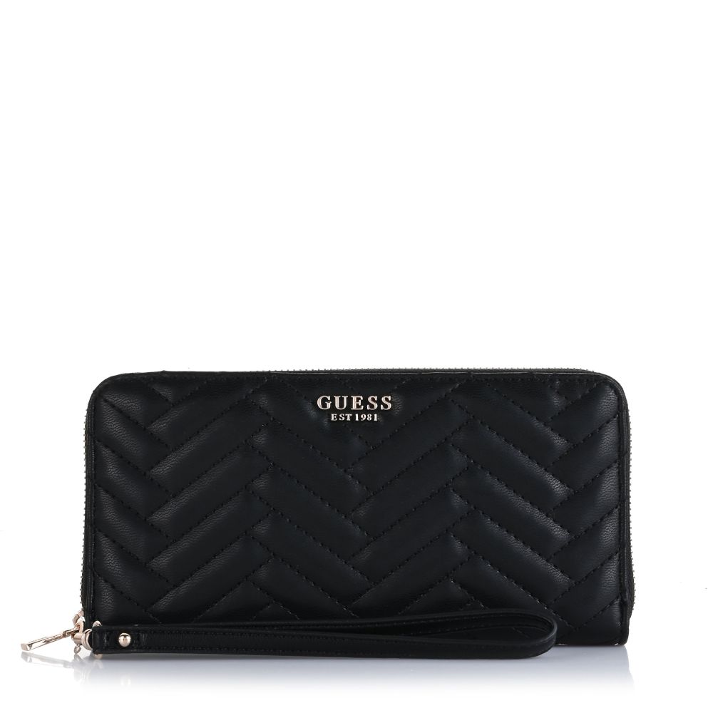 Πορτοφόλι Guess Anning Slg QG9508146 Black
