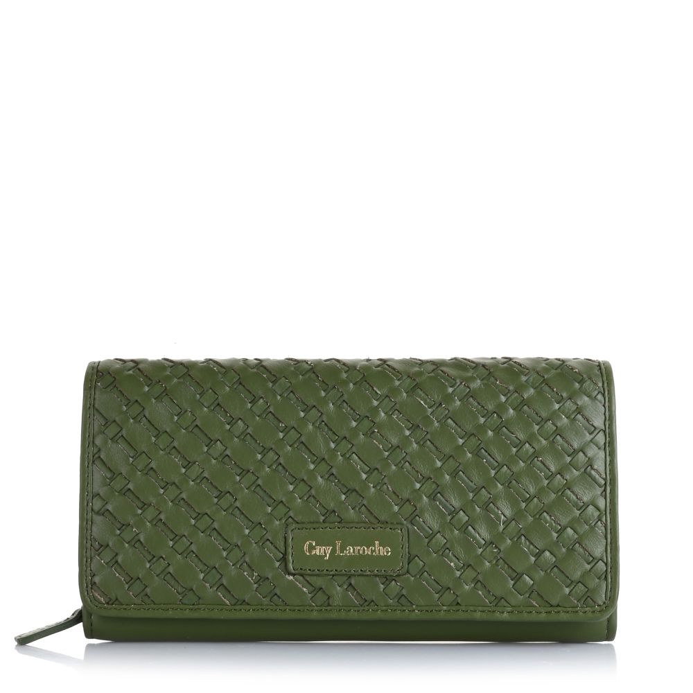 Δερμάτινο Πορτοφόλι Guy Laroche 23911 Λαδί