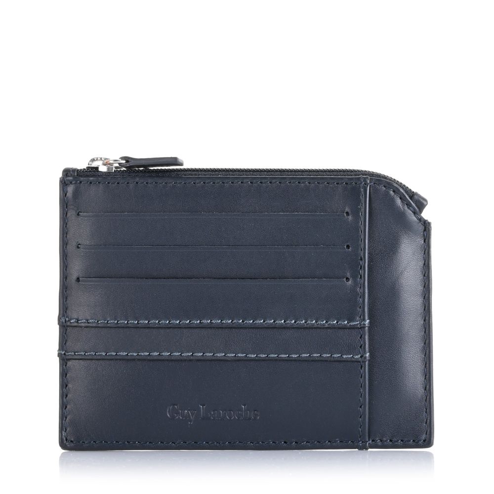 Δερμάτινη Καρτοθήκη Guy Laroche 37310 Μπλε
