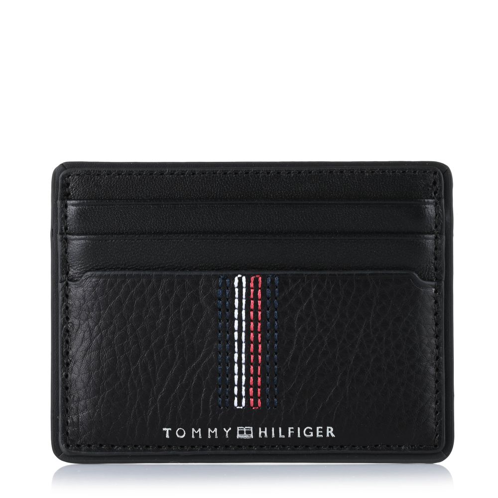 Δερμάτινη Καρτοθήκη Tommy Hilfiger Casual Cc Holder AMAM012529 BDS